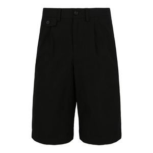 Burberry Tailored Pleated Shorts Black Mens